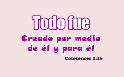 #1 Todo comienza con Dios